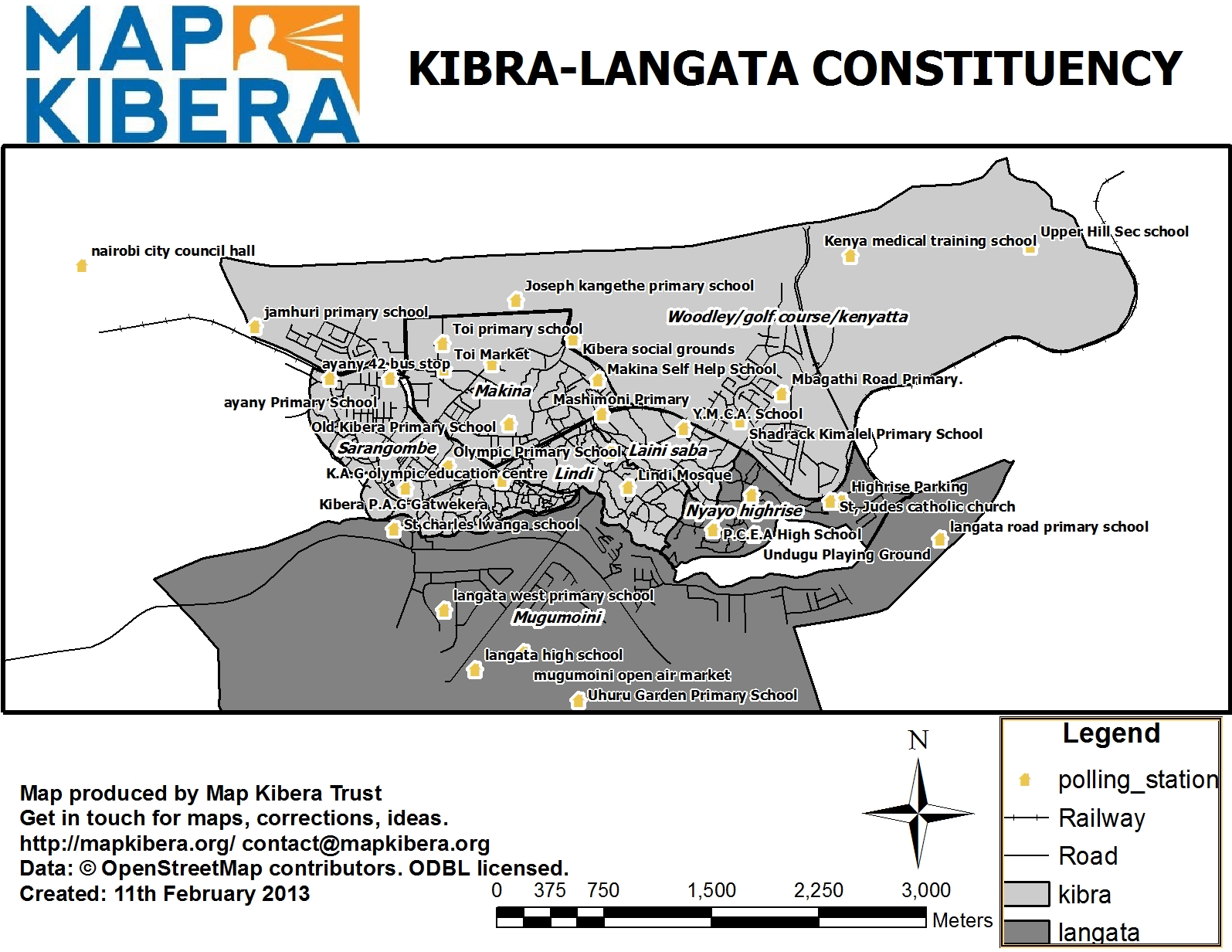 Election Maps for the Slums of Nairobi